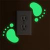 Wall Background Decoration Bedroom Switch Stickers Wall Stickers Fairy Stickers Fluorescent Sticker
