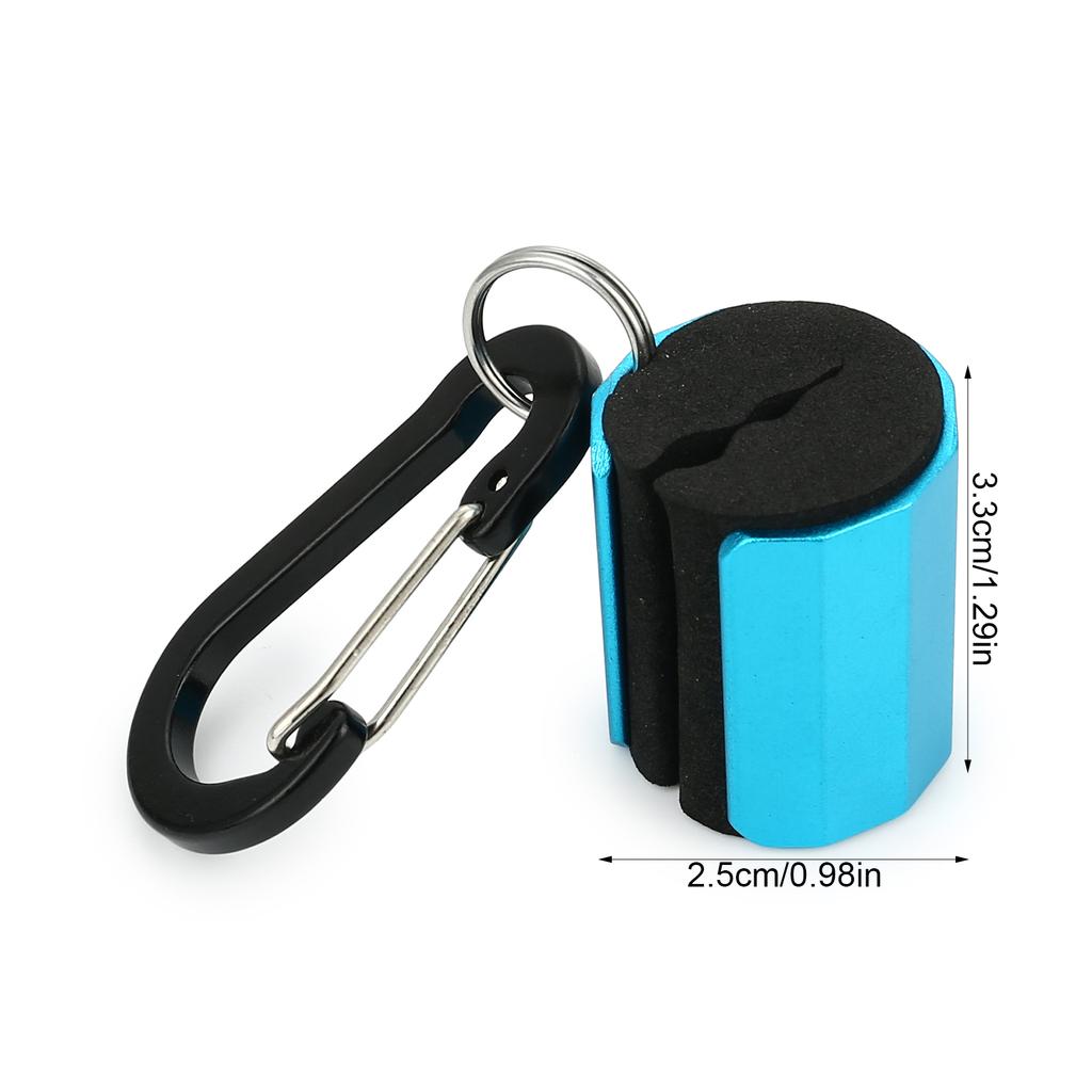 Fishing Rods Holder Dual Hole Hanger Durable Aluminum Alloy Hook Portable for Fishing Tool