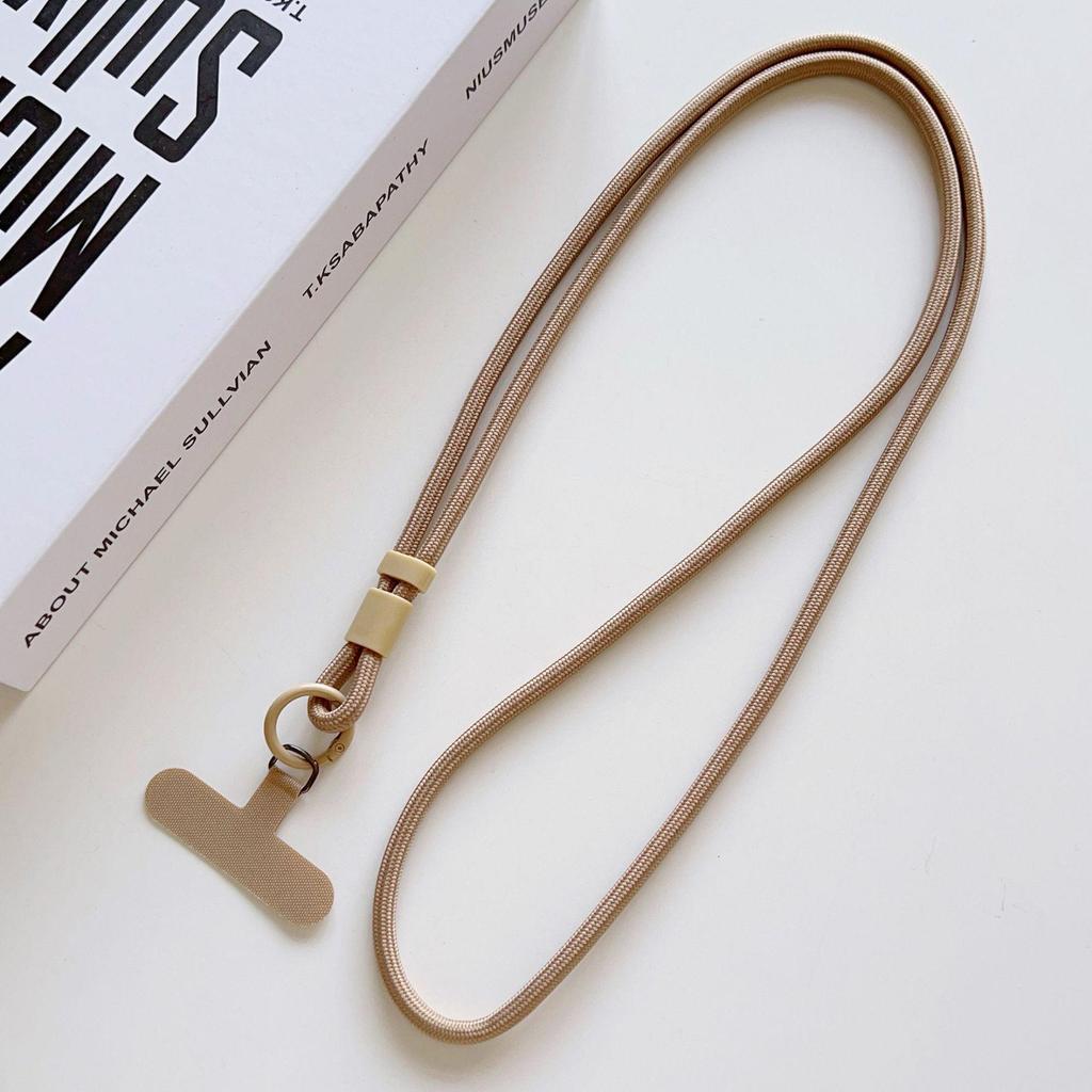 Adjustable High-End Crossbody Phone Lanyard with Anti-Theft Keychain