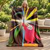 Fall Guys Blanket Flannel Blanket Soft Cozy Plush Throw for Sofa Bed Lightweight Home Decoration Gifts for Christmas Various Holidays