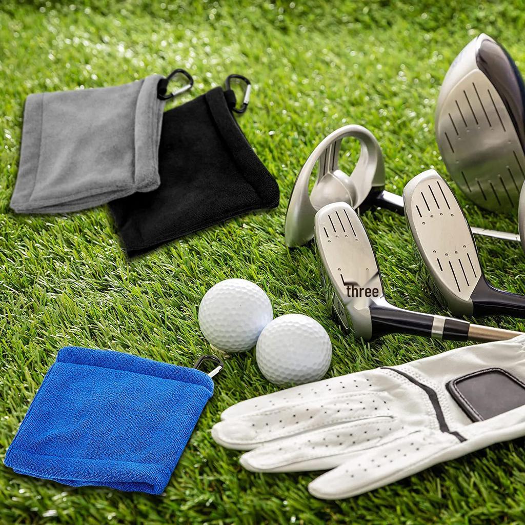 Prosop de Curățat Minge de Golf din Microfibră pentru Exterior cu Clip Convenabil pentru Talie
