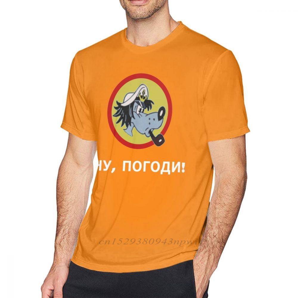 Nu Pogodi T Shirt Nu Pogodi Wolf Tshirt Unisexs 100 Cotton Tee Shirt Printed Short Sleeves Beach Plus Size Fun Tshirt