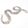 SnakE Shaped Rhinestones Trim Ribbon Mesh Wrap Roll   Clothing Accessories Applique (Silver)