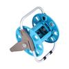 G1/2 Garden Water Hose Reel Cart Hand Push Design Gardening Waterpipe Cart for 30m 17mm OD Water Pipe for Courtyards Lawns