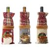 New Year Decor Wine Bottle Cover Christmas Decorations Champagne Bottle  Cover Party Supplies