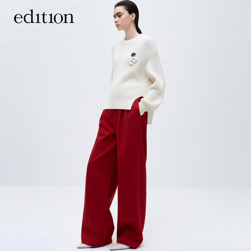 Edition Women's Merino Wool Pullover Sweater EBC4SWT030