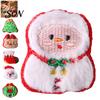 Cat Claw Scratching Toys Christmas Toy, Soft Plush Santa Claus Snowman Elk Tree Interactive Entertainment for Kittens Chew Bite Pet Enrichment