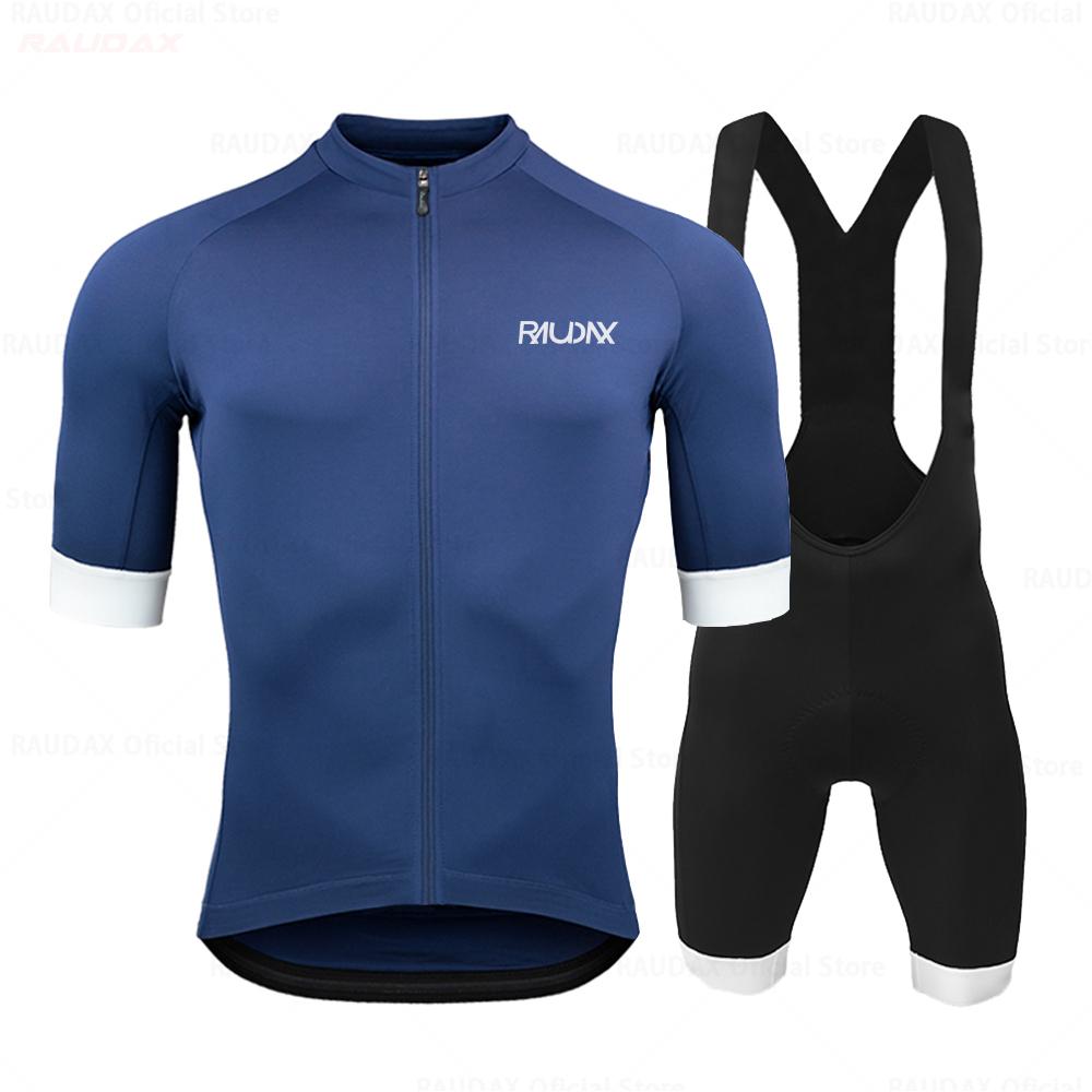 2025 Raudax Summer Cycling Sets Bicycle Clothing Breathable Mountain Cycling Clothes Suits Ropa Ciclismo Verano Triathlon Suits
