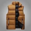 Men'S Solid Color Cotton Vest Thickened Warm Fashion Brand Vest Vest Youth