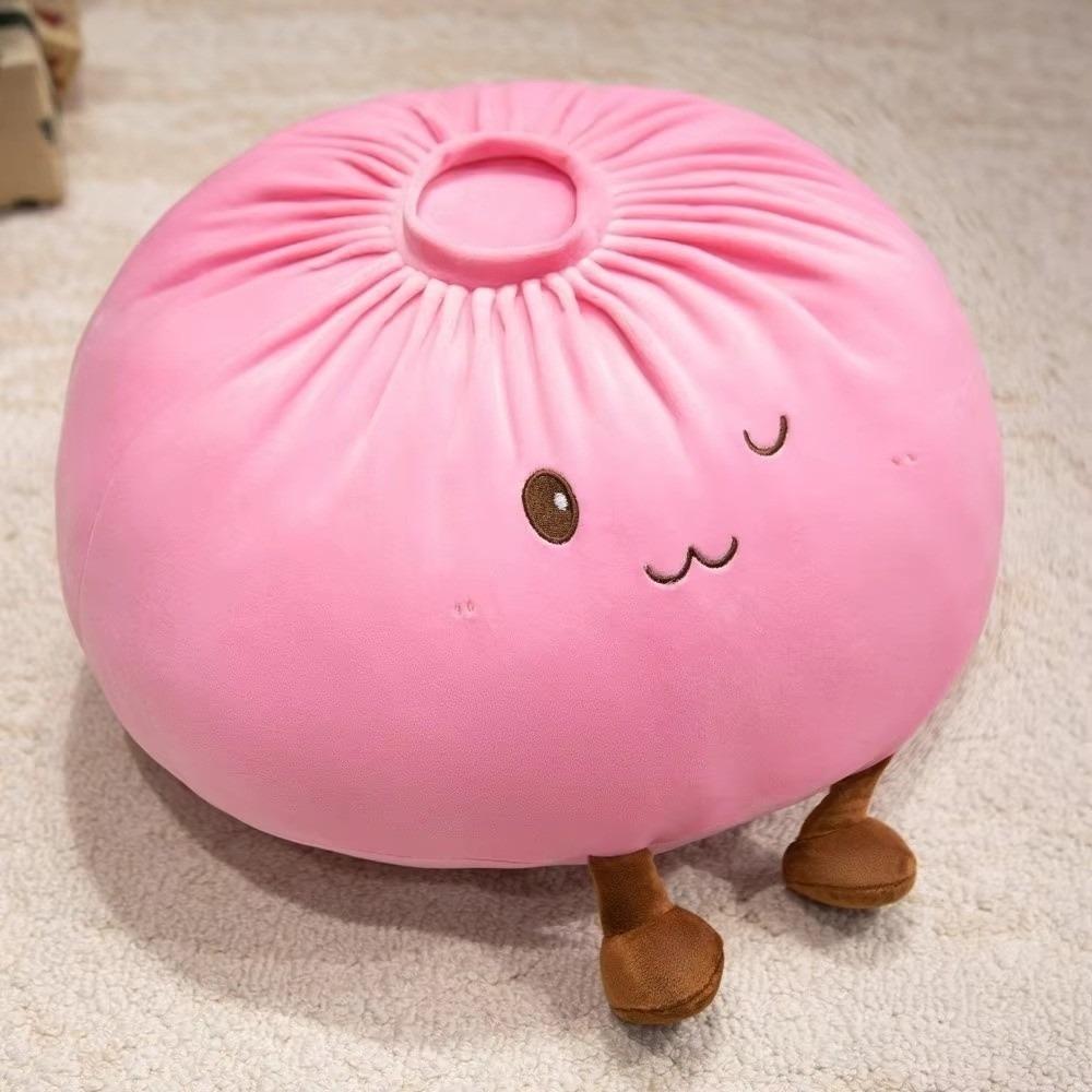Super Soft Bun Plush Doll Fluffy Comfortable Dumpling Plush Toy Reduce Ppressure