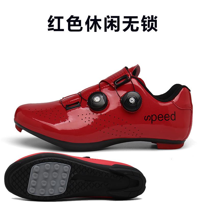 

New cycling shoes with lock lock shoes men s and women s road cycling power shoes unlocked mountain cycling sports shoes 36