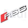 2026 Be used for Audi RS3 RS4 RS5 RS6 RS7 RS8 A3 A4 Original car displacement decorated black modified car label Accessories