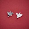 S925 Sterling Silver Lotus Flower Pendant DIY Bracelet/Necklace Accessory