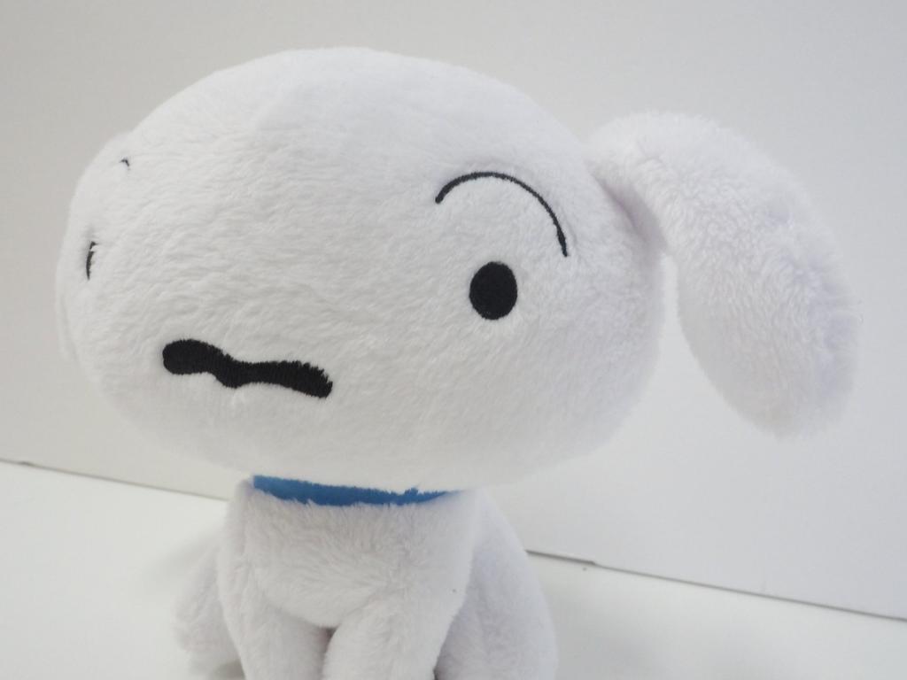 Sanei Boeki Crayon Shin-chan Shiro (S) W10 x D8 x H14cm Plush Toy SN02