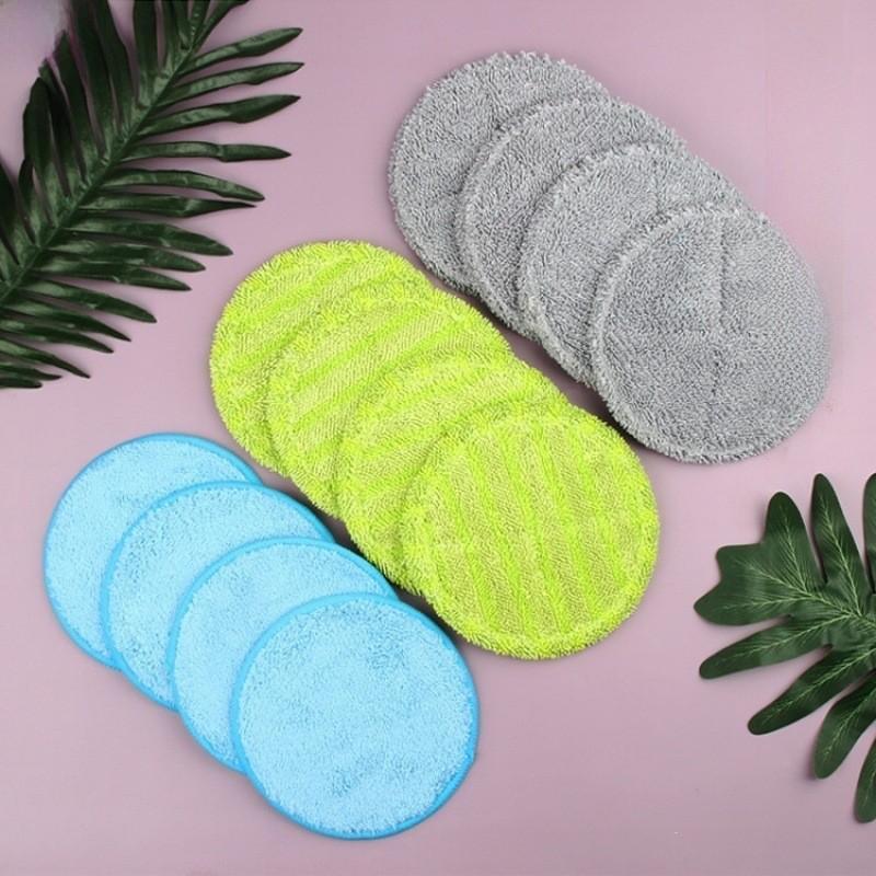 Steam Mop Replacement Cloths For Handheld Electric Sweeper Fiber Material Pack Of Two