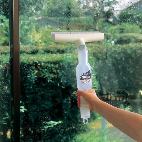 Azuma Condensation Remover Wiper, Water Droplet Tall Shitamade, 21cm Wiping Width, 300ml Tank Capacity, Adjustable Head Orientation for Different Loca