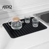 Foldable Dish Drying Pad Silicone Mat for Kitchen Sink Non-Slip Heat Resistant Drain Insulated Dishes Pots Drainer Countertop Organization
