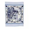 DUTCH BLUE DELFT: Vintage Windmill Print Throw Blanket for Babies Heavy For Baby Vintage Blankets