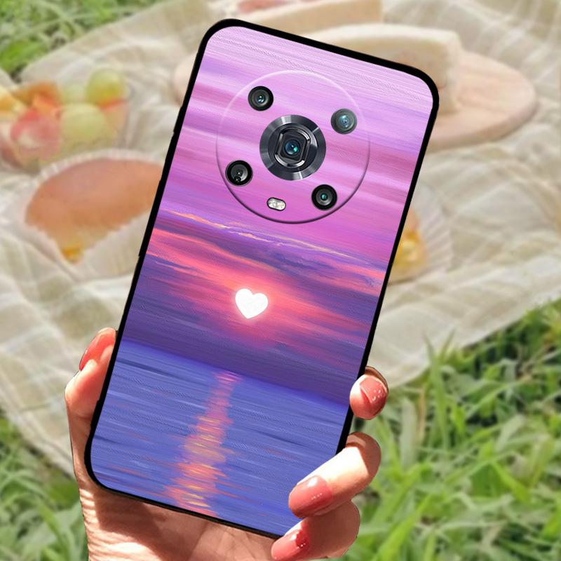 Pro Honor Magic 6 4 Lite 5G Pouzdro Módní Nárazuvzdorné Silikonové Pouzdro na Telefon Pro Honor Magic 4 Pro 5G Honor X9B 5G Ochranné Fundas