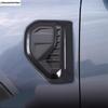 Griglia Cornice Pannello Copertura Parafango Griglia Prese d'Aria Laterali Anteriori Accessori Nero / Fibra di Carbonio Per Ford Ranger 2024
