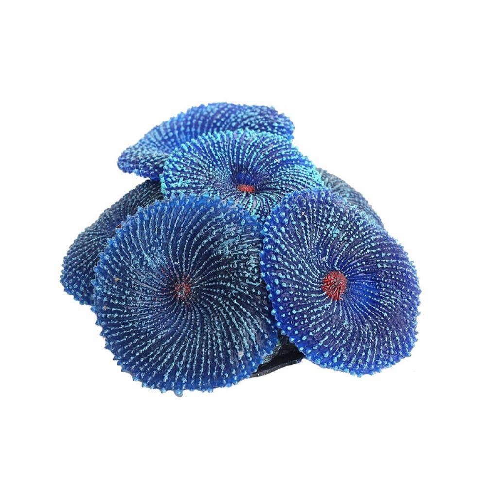 Lifelike for Fish Tank Decoration Soft Aquarium Ornament Artificial Coral Simulated Reef Coral Reef