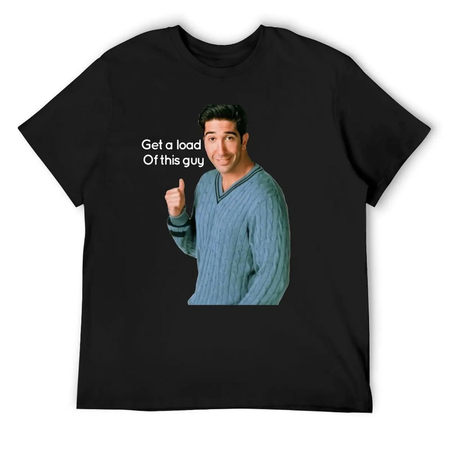Get a load of this guy T-Shirt new edition anime stuff anime t shirts plus size tops mens clothing XXXXXL чёрный