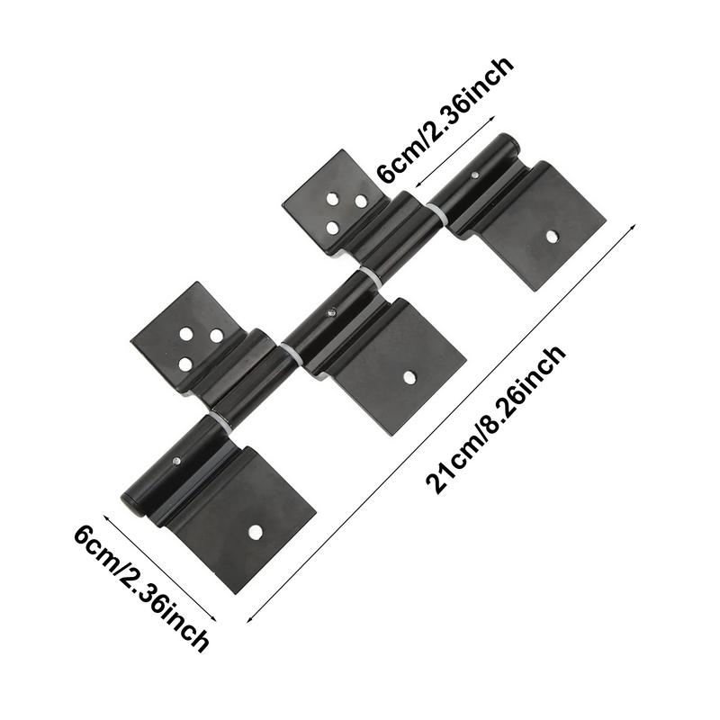 Friction Hinges For RV Door Alloy Steel RV Entry Door Hinge Kit Motorhome Parts Easy Install Entry Door Friction Hinge Kit Ramp