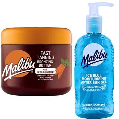 Acelerador de Bronceado Malibu 300ml + Gel After Sun 200ml