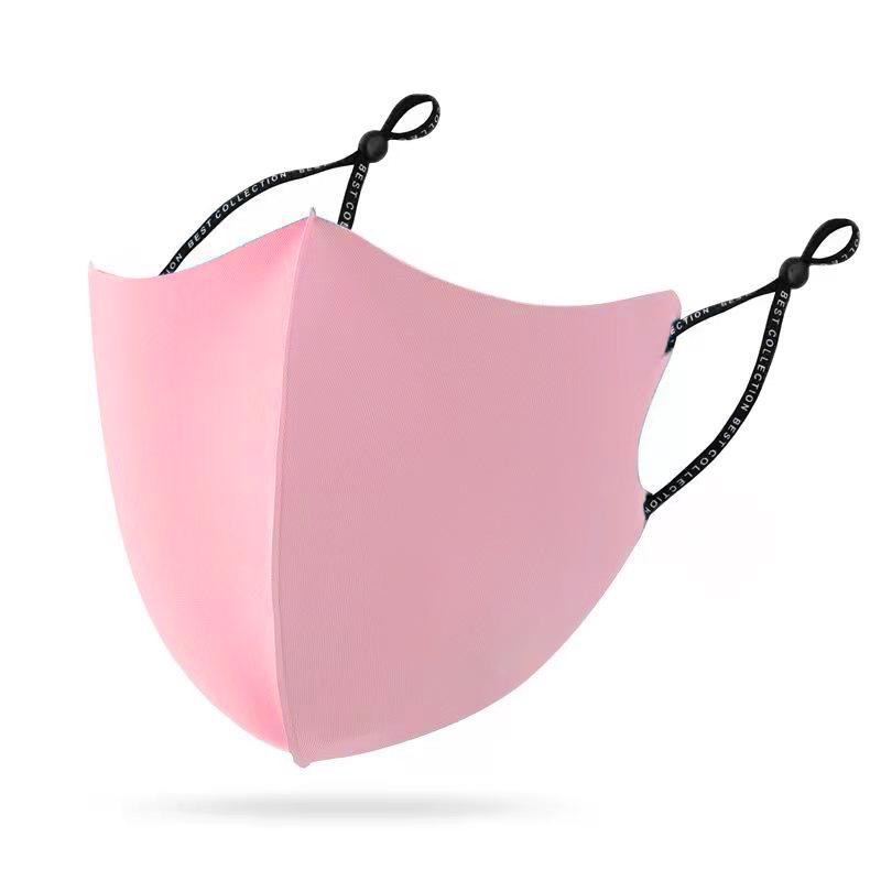 Ice Silk Masks, Breathable And Washable Three-Dimensional Masks, Anti-Ultraviolet Adult Sunscreen Masks, Customized Cloth Masks, Thin Masks