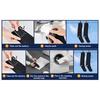 Electric USB Winter Warm Heated Socks Foot Warmer with 3 Temperature Adjustment