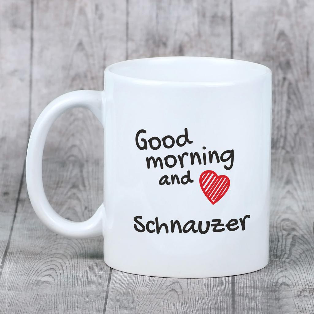 Schnauzer - Cup with a Dog, Personalized Cup with a Print, a Classic Gift for Everyone from the Art-Dog Brand