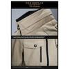 Large size men's coat autumn trend casual Korean version handsome slim tooling jacket cotton military top tide