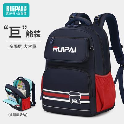 Primary School Schoolbag Boy Year New Lightweight Primary School Student Load Reduction Spine Backpack