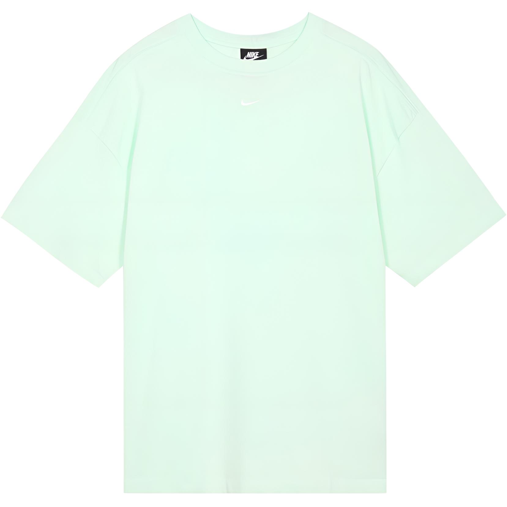 Nike Sportswear Essentials Drop Shoulder Sleeve T Shirt Women s Light Green DC5427-394 XS