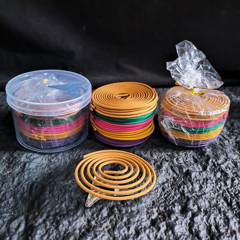 40pcs Natrual Lavender Fragrance Incense Sticks , Spiral Shape Jasmine 3-4 Hours Burning Time for Home Scents Coil Incense