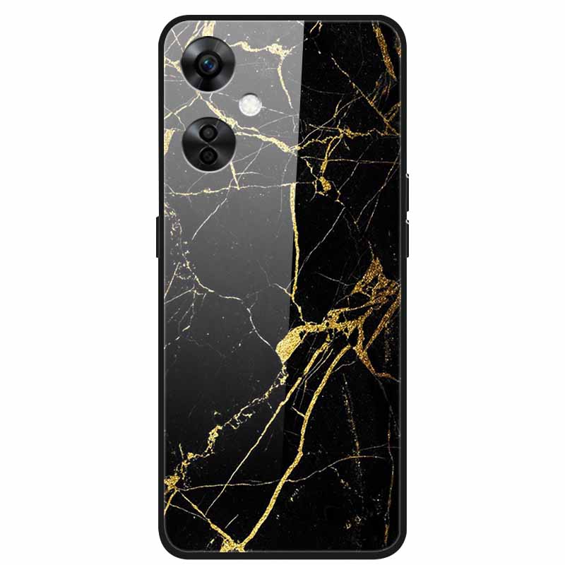For One Plus Nord CE 3 Lite 5G Case N30 Tempered Glass Hard Back Cover for Oneplus Nord CE3 Lite N 30 Cases Bumper 3lite CE3Lite