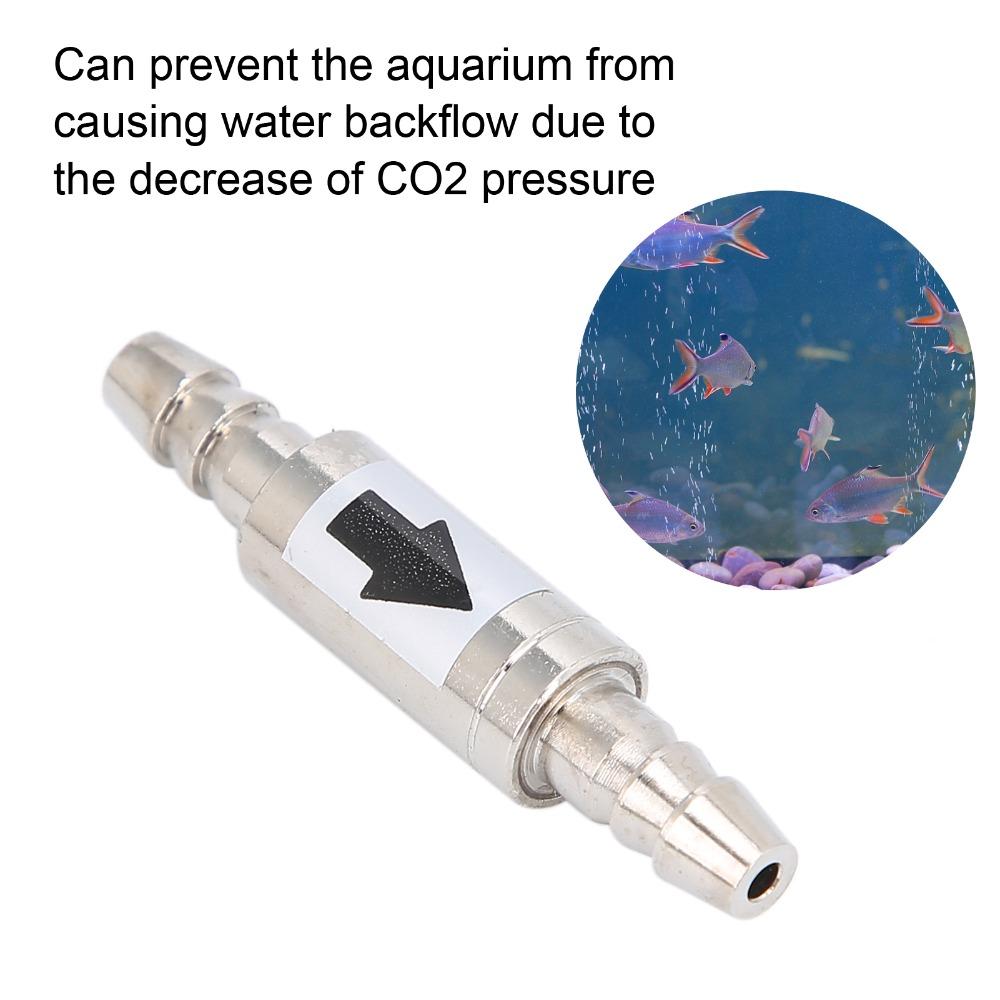 Non-Return CO2 Check Valve Stainless Steel Stainless Steel Check Valve  Aquarium System