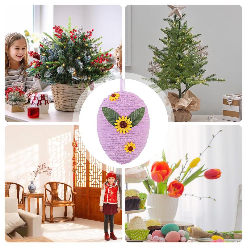 Velikonoční vajíčka na stromek Sváteční vajíčka Dekorace Velikonoční vajíčka Ozdoby Dekorativní velikonoční vajíčka Závěsná dekorace na velikonoční stromek