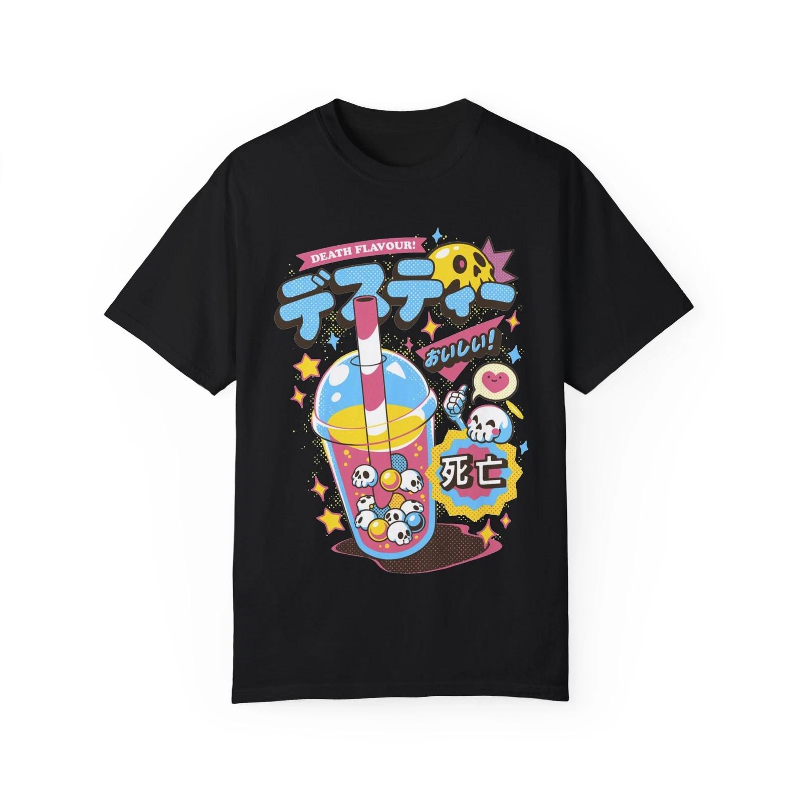 

Death Flavor | Japan Fashion | Skull Kanji Shirt 2XL