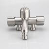 with Washing Machine Outlet Stainless Steel Faucet Angle Valve Faucet  Outdoor Bathroom