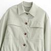2026 spring new product European and American cross-border women's clothing street fashion flip pocket jacket w09 12083
