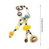 Beaded Phone Strap Women Gift Decorative Creative Hanging Ornament Keychains