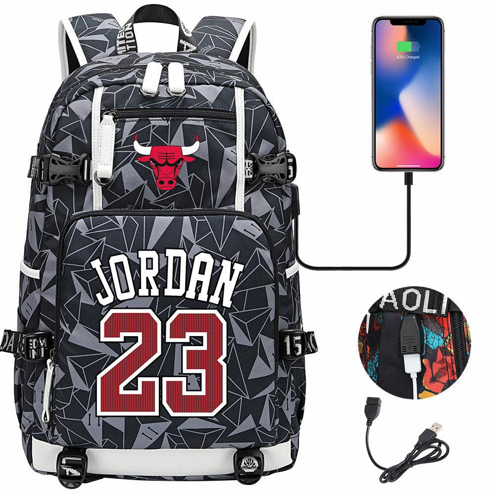 3 Piece School Backpack Set for Students Large Capacity Oxford Cloth Schoolbag with Shoulder Strap and Pencil Case
