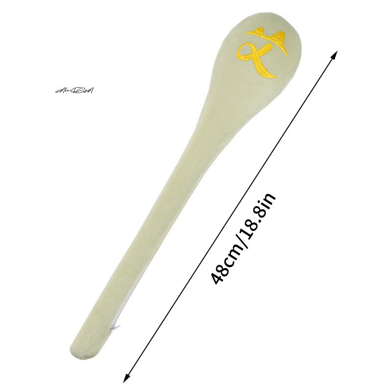Velvet Extended Back Massage Hammer Meridian Beat Stick High Elasticity Pain Relief Slap Stick Massager for Relaxation