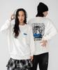 WEGO Graphic Pullover Long Sleeve Sizes Pattern 17 Men's Sweatshirt, Top, S-XL, Fall/Winter, Gift,