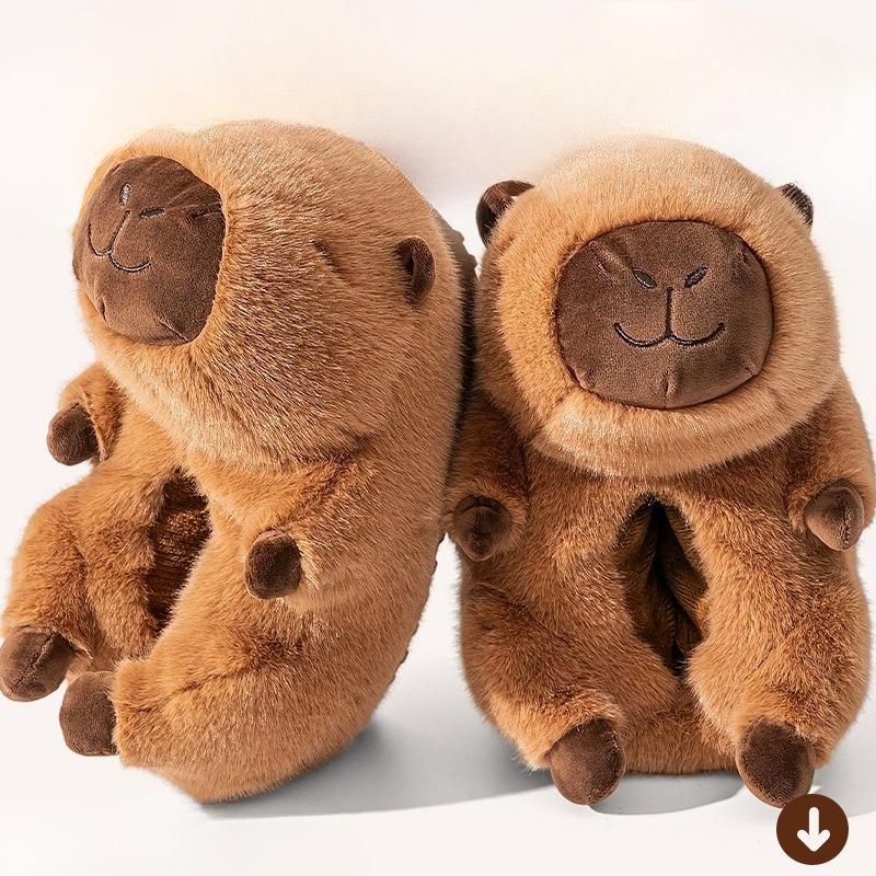 Pantofole, Calore Domestico da Interno, Scarpe in Cotone Pile, Tacchi Alti da Donna