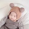 Pompom Baby Winter Hat Fleece Warm Infant Bonnet Newborn Beanie Cute Toddler Cap Baby Boys Girls Accessories Kids Hats 3-24M