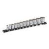 [Tone] Socket Set (12-point, with Holder) HD312A, 9.5mm (3/8") Drive, 12-piece