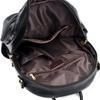 PU Backpack Women's Outdoor Travel Backpack Large Capacity Student Schoolbag