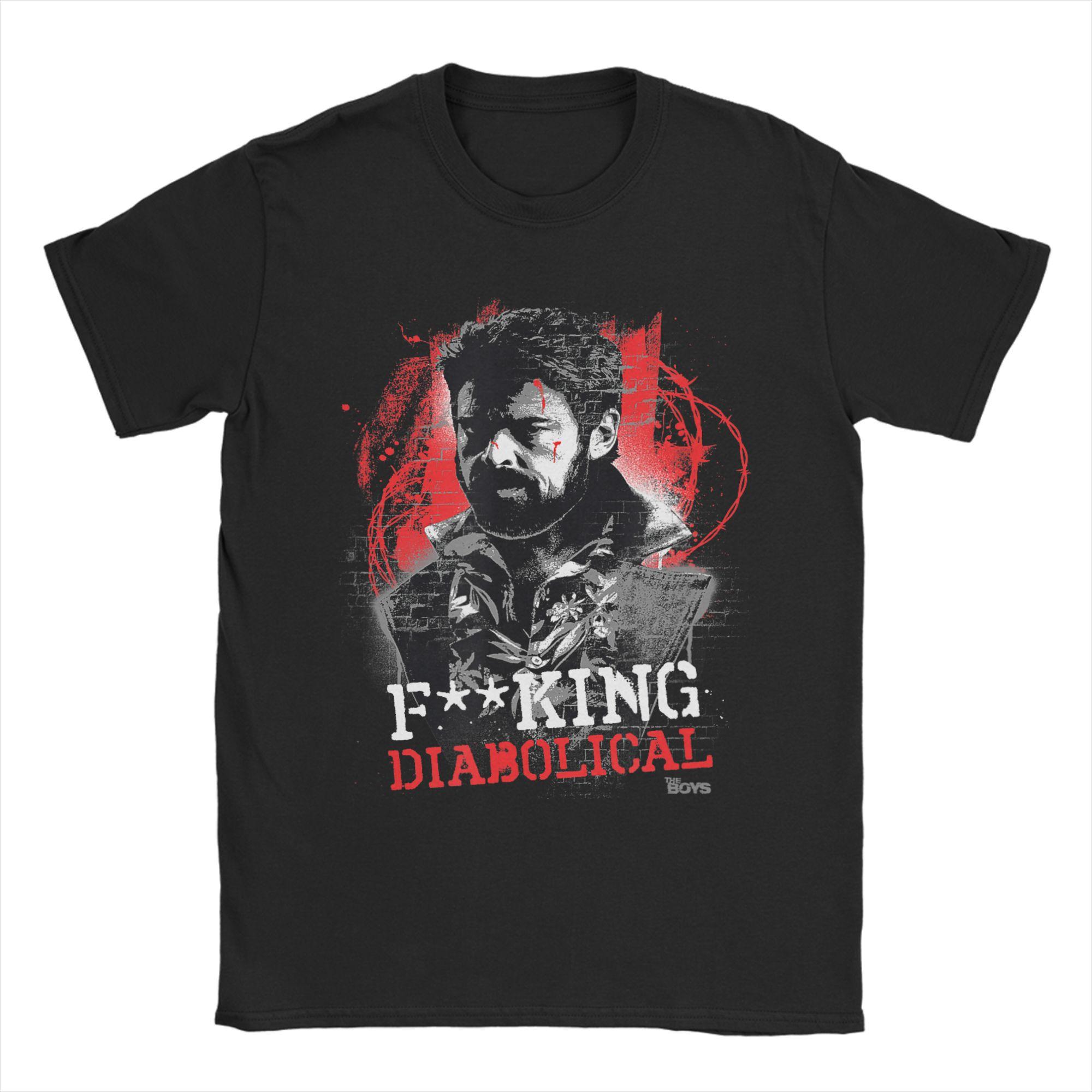 2026 Summer Unisexs Womens The Boys Printed Tshirt Round Neck Casual City Cotton Oversize Street Trendy Clothing Y2k Style M